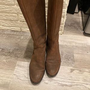 Bjorn knee high leather boots Womens 6.5